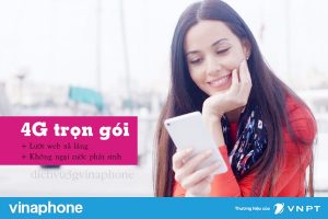 Đăng ký gói 4G trọn gói Vinaphone