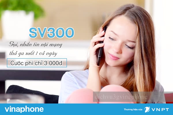 Đăng ký gói SV300 Vinaphone nhận được 300SMS miễn phí cho HSSV 1 Hướng dẫn đăng ký gói SV300 của Vinaphone