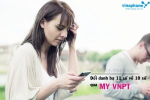 Cách chuyển đổi danh bạ từ 11 số về 10 số trên ứng dụng My VNPT 3 Hướng dẫn đổi danh bạ 11 số về 10 số qua My VNPT