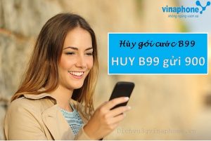 Hủy gói cước b99 mạng Vinaphone