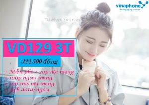 Gói cước VD129 3T Vinaphone