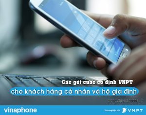 Các gói cước Cố định VNPT cho khách hàng Cá nhân và Hộ gia đình