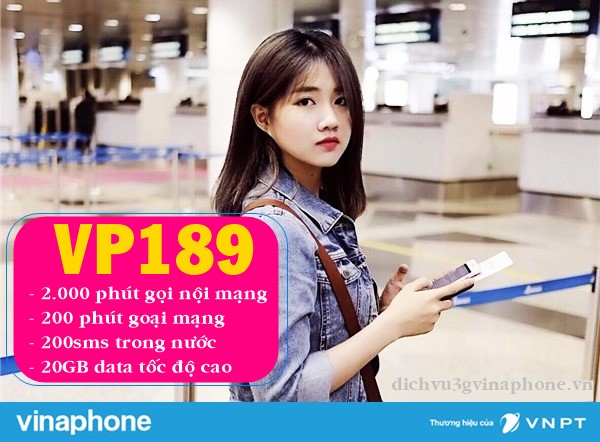 Đăng ký gói VP189 mạng Vinaphone