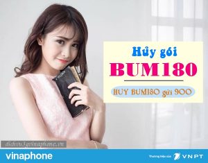 Hướng dẫn hủy gói BUM180 Vinaphone đơn giản qua tổng đài 900 6 Hủy gói BUM180 mạng Vinaphone