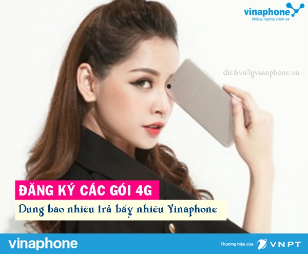 Cách đăng ký 4G dùng bao nhiêu trả bấy nhiêu 