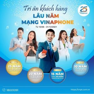 Mừng sinh nhật Vinaphone tặng điểm tri ân khách hàng năm 2021 4 tri an khach hang tang diem tich luy mung sinh nhat vinaphone