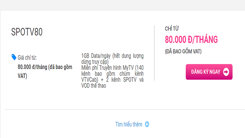 Đăng ký gói SPORTV80 Vinaphone 80K/tháng có 1GB/ngày và ưu đãi 2 cach-dang-ky-goi-sportv80-vinaphone
