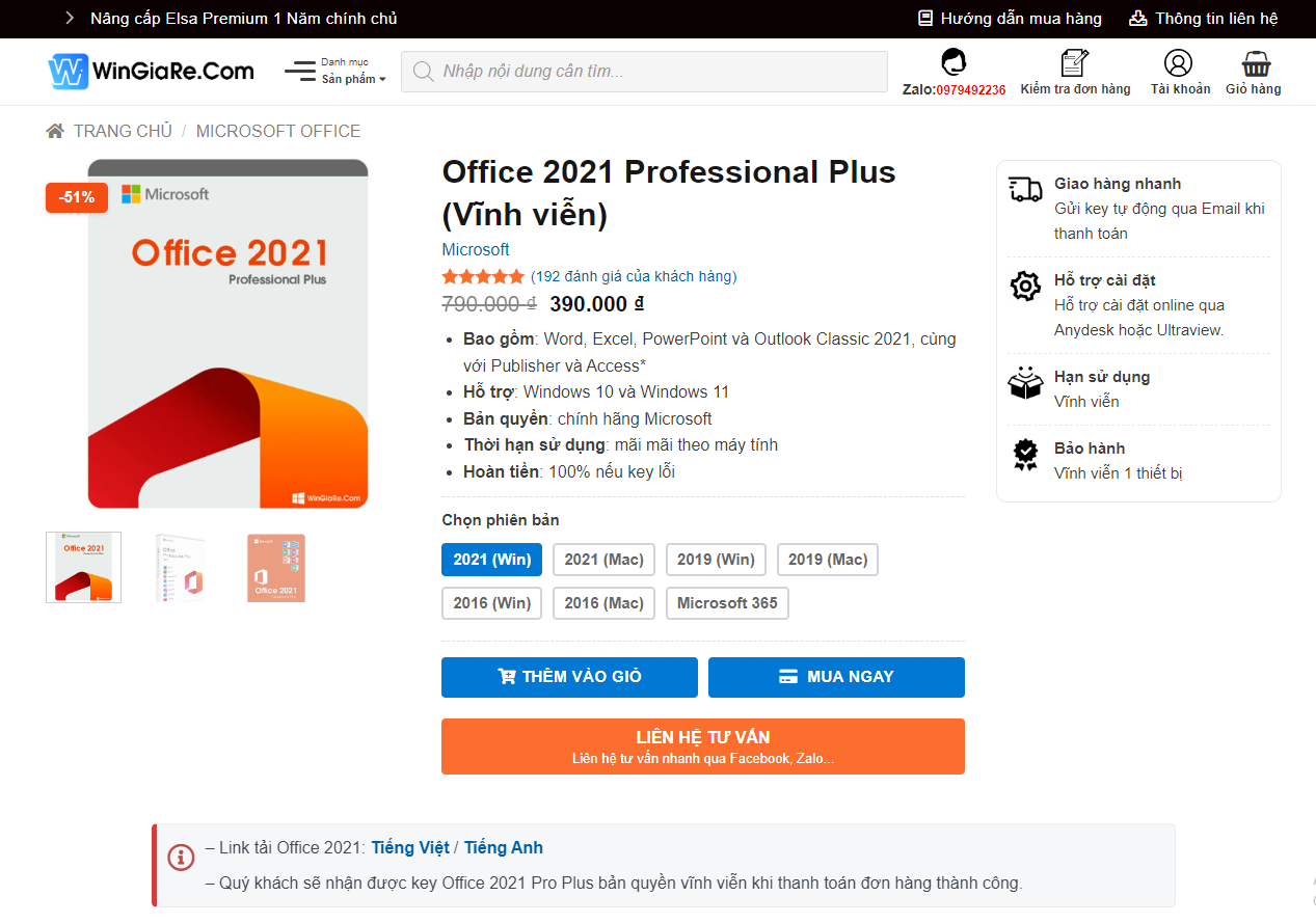 So sánh Office 2021 và Microsoft 365 bản quyền 9 Office 2021 và Microsoft 365 - 3
