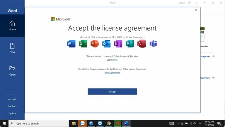 So sánh Office 2021 và Microsoft 365 bản quyền 6 Office 2021 và Microsoft 365