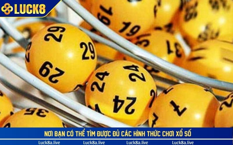 noi ban co the tim duoc du cac hinh thuc choi xo so