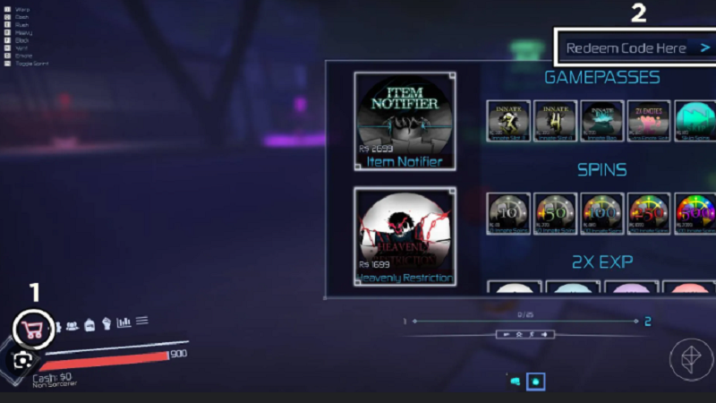 Full code Jujutsu Infinite mới nhất và cách nhập trong game 4 code-jujutsu-infinite-1
